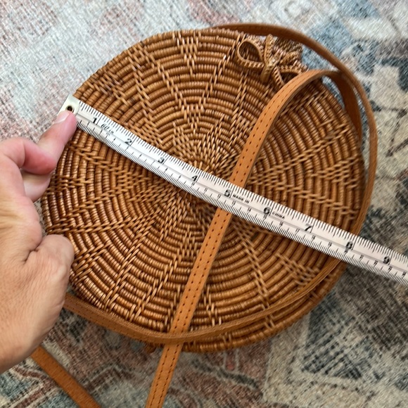 Rattan summer bag - Picture 9 of 12